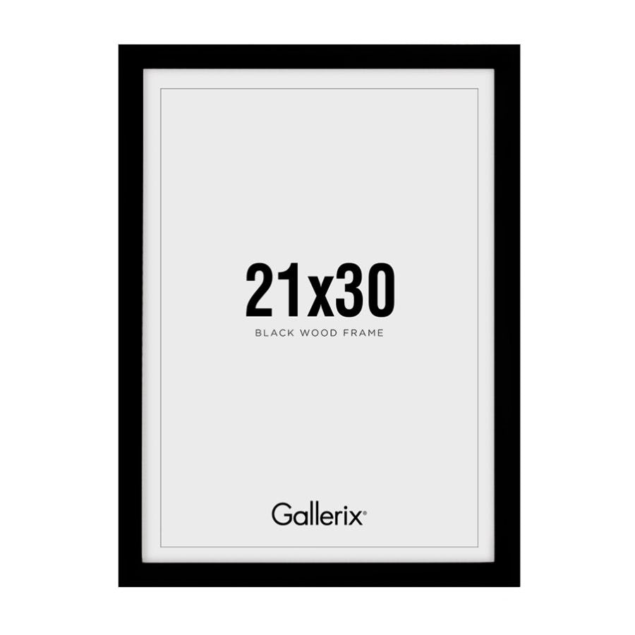 Tavelram Gallerix Svart