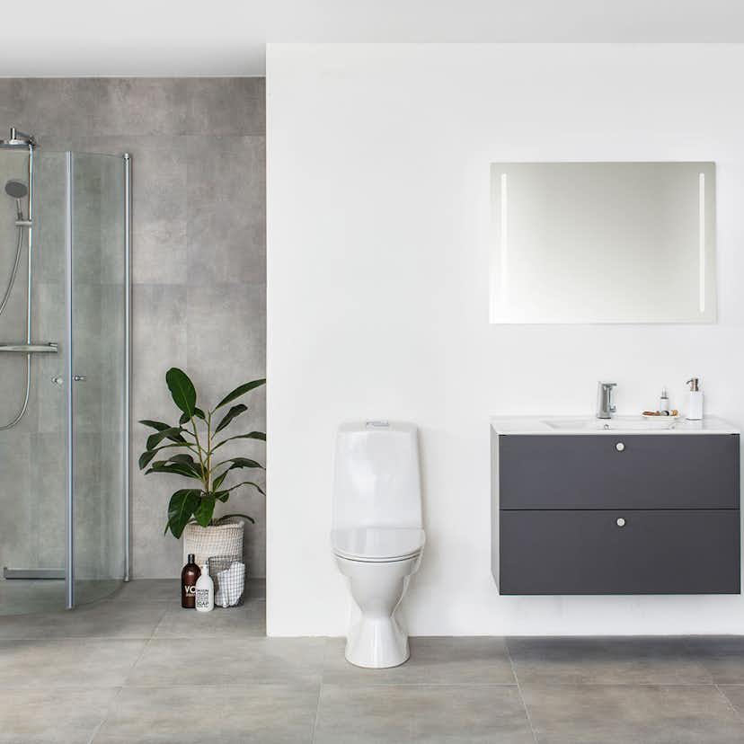 Toalettstol Ifö Vinta Rimfree för Limning