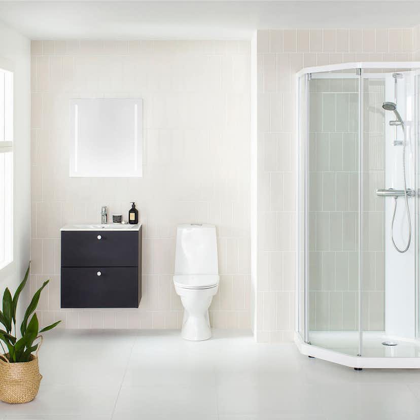 Toalettstol Ifö Vinta Rimfree för Limning