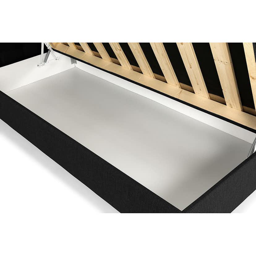 Kontinentalsäng Drömvik Montana 80x200 med Förvaring och Sänggavel