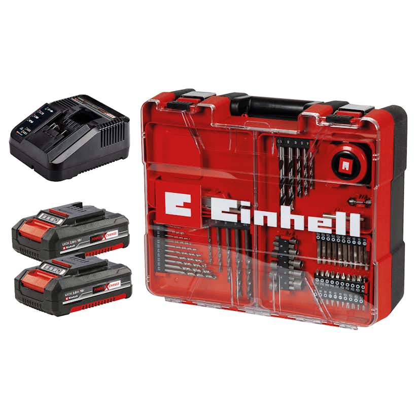 Slagborrmaskin Einhell TE-CD 18/40 Kit (2x2,0Ah)