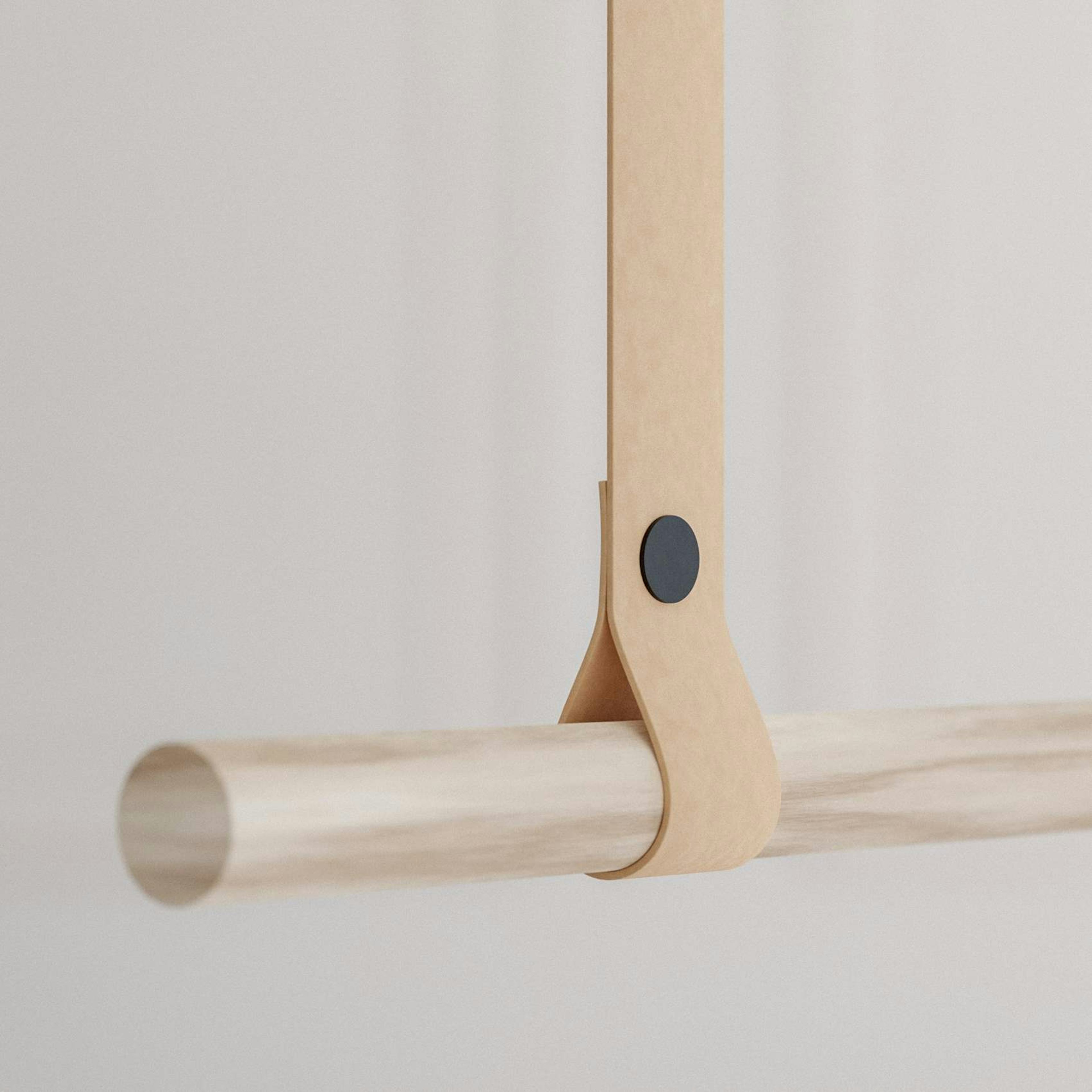 Klädstångshållare Theofils Läder