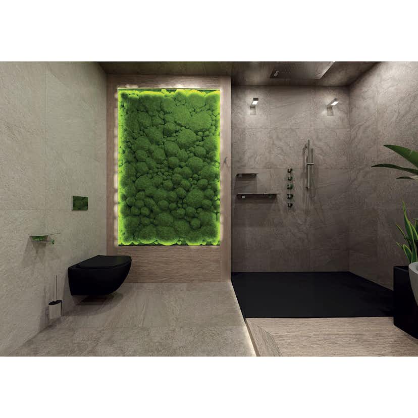 Toalettborste Bemeta Organic Vägghängd Krom