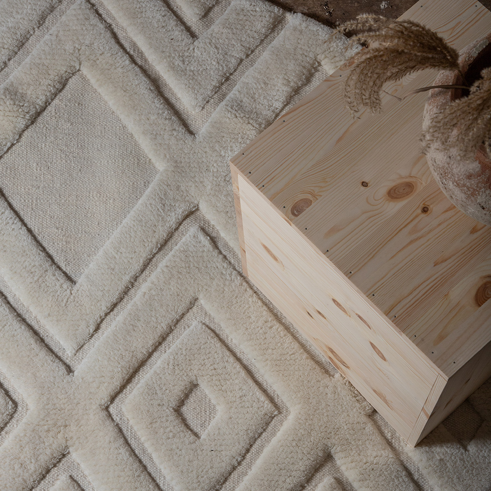 Ullmatta Vind Dahlia Rund ø200 cm