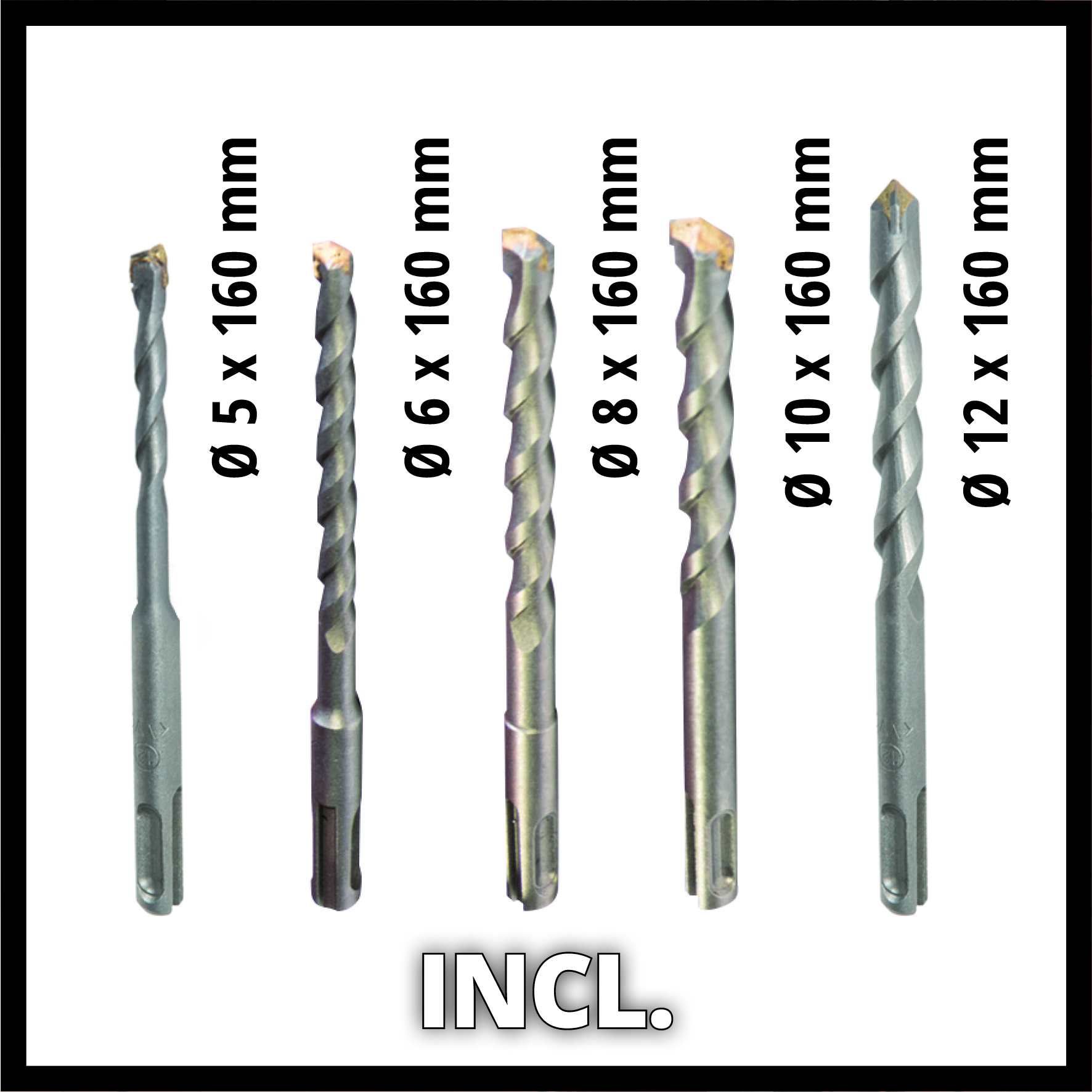 Borrhammare Einhell TE-HD 18 Kit (1x2.5 Ah)