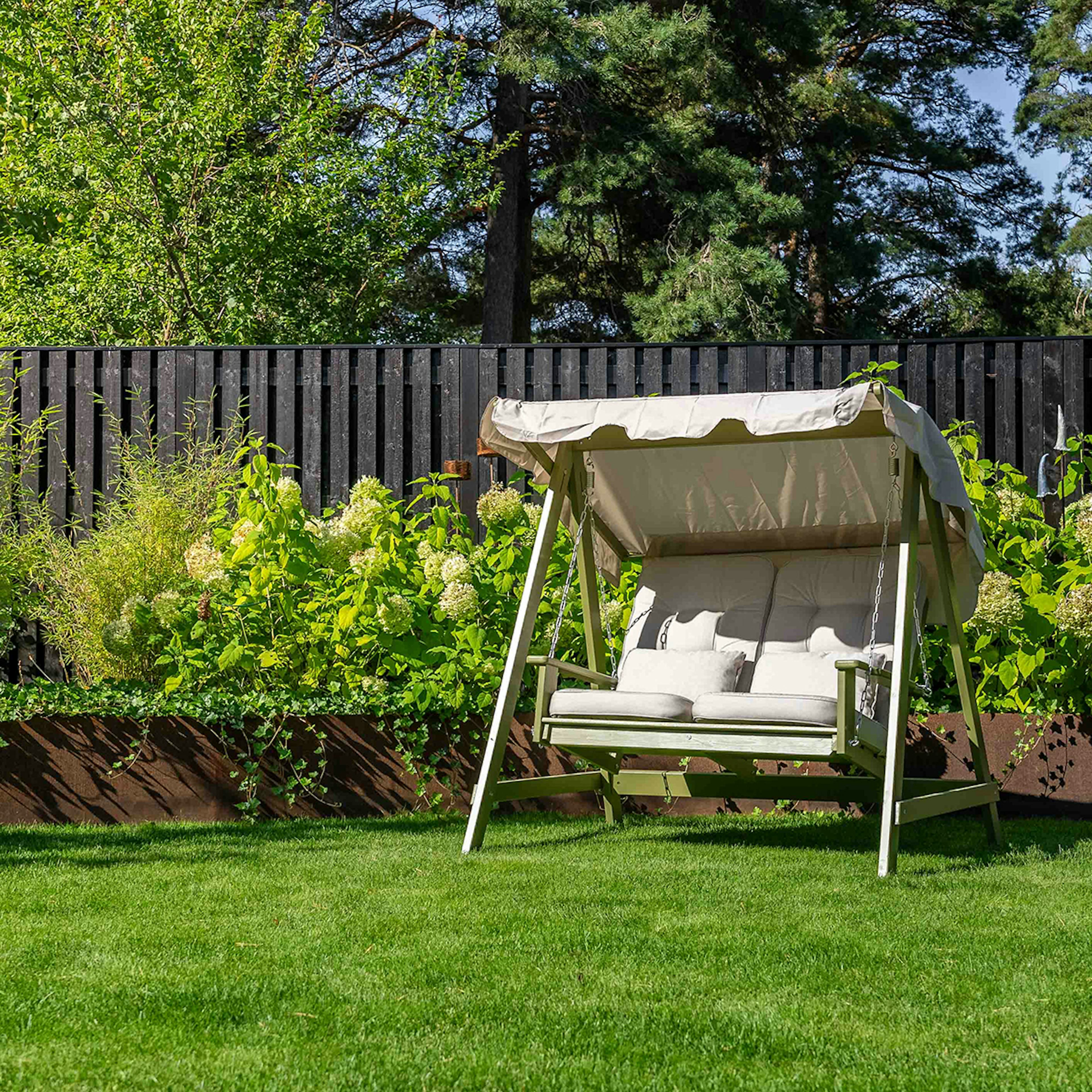 Hammock Eden Wood Mellby 2-sits Utomhus