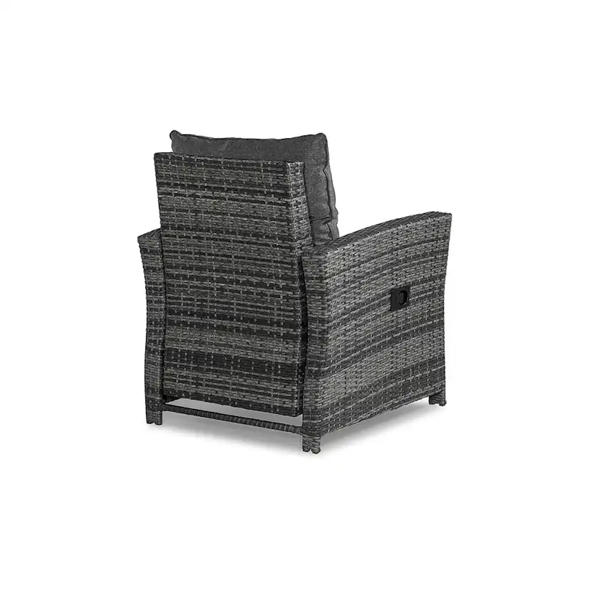 Recliner Utefåtölj Comfort Garden James Grå inkl. Dynor