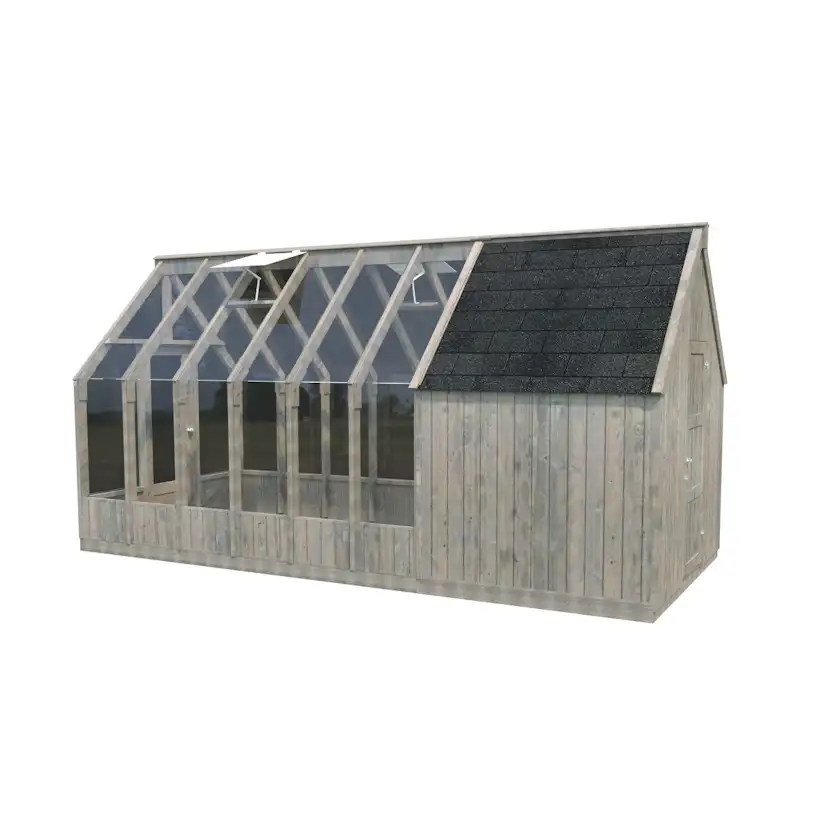 Förråd Palmako Emilia 4,4 m² Redskapsbod i Trä