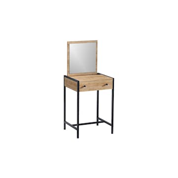 Sminkbord In Living 50x50 cm med Förvaring och Spegel