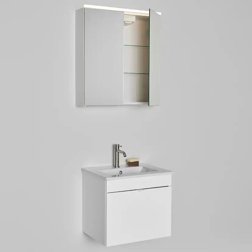 Tvättställsskåp Hafa Go med Tvättställ