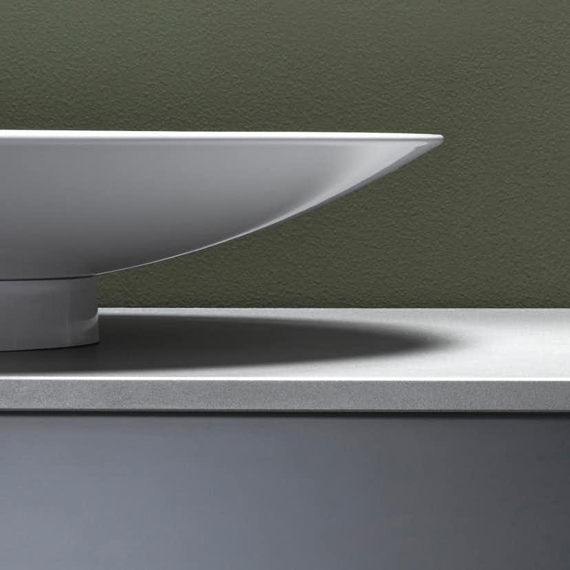 Tvättställsskåp Hafa Edge Dubbelt 1200 utan Tvättställ