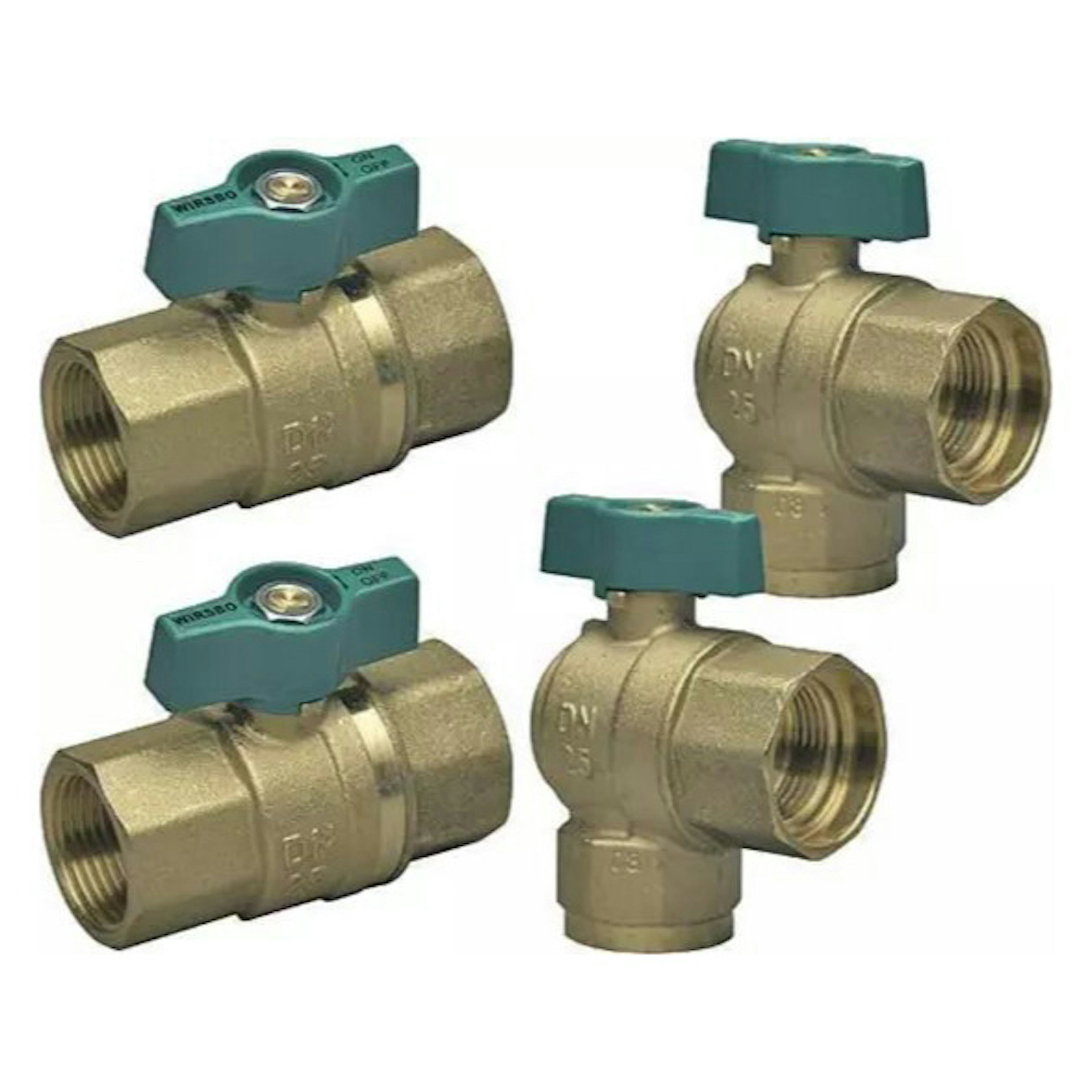 Avstängningsventil Uponor Vario B Vinkel 90° WGF