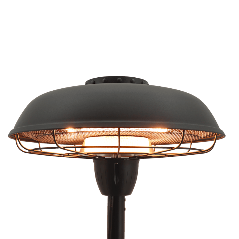 Terrassvärmare HORTUS 2100W Golvmodell HA Svart