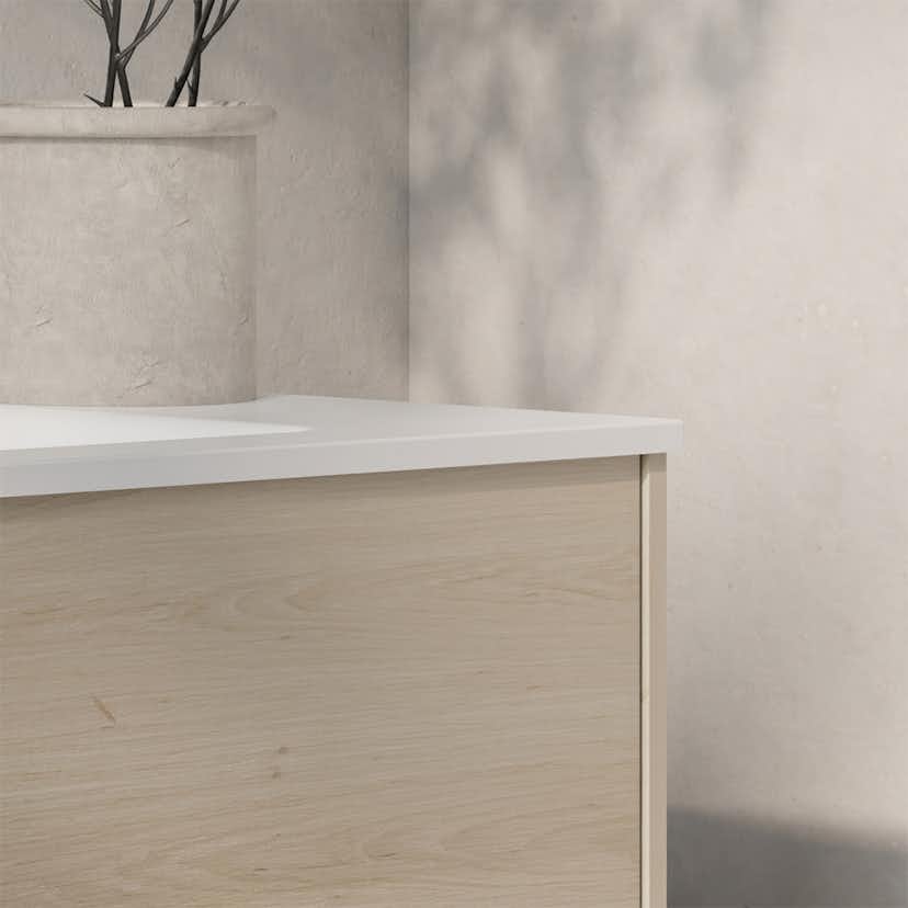 Tvättställsskåp Svedbergs Epos 100x45 med 2 Lådor