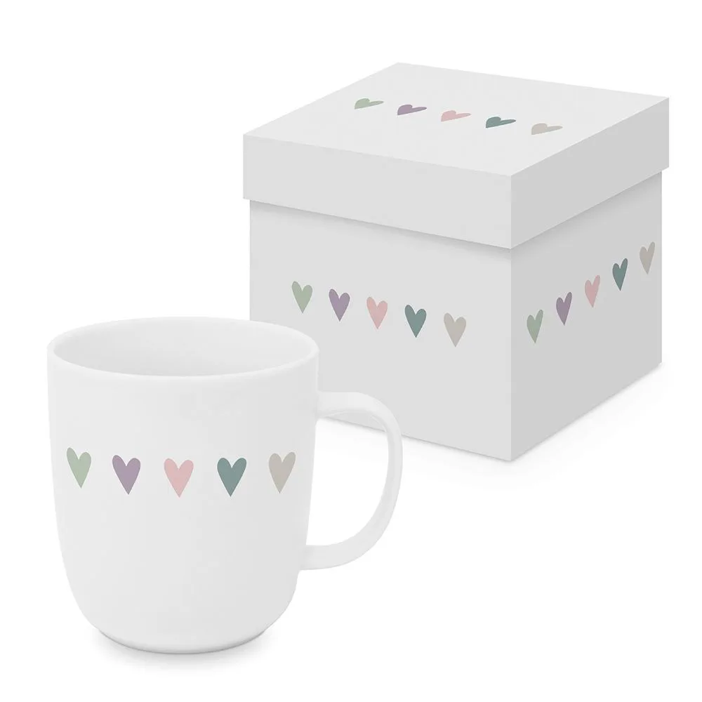 Mugg Paperproducts Design Heart Infusion Matt 40 cl