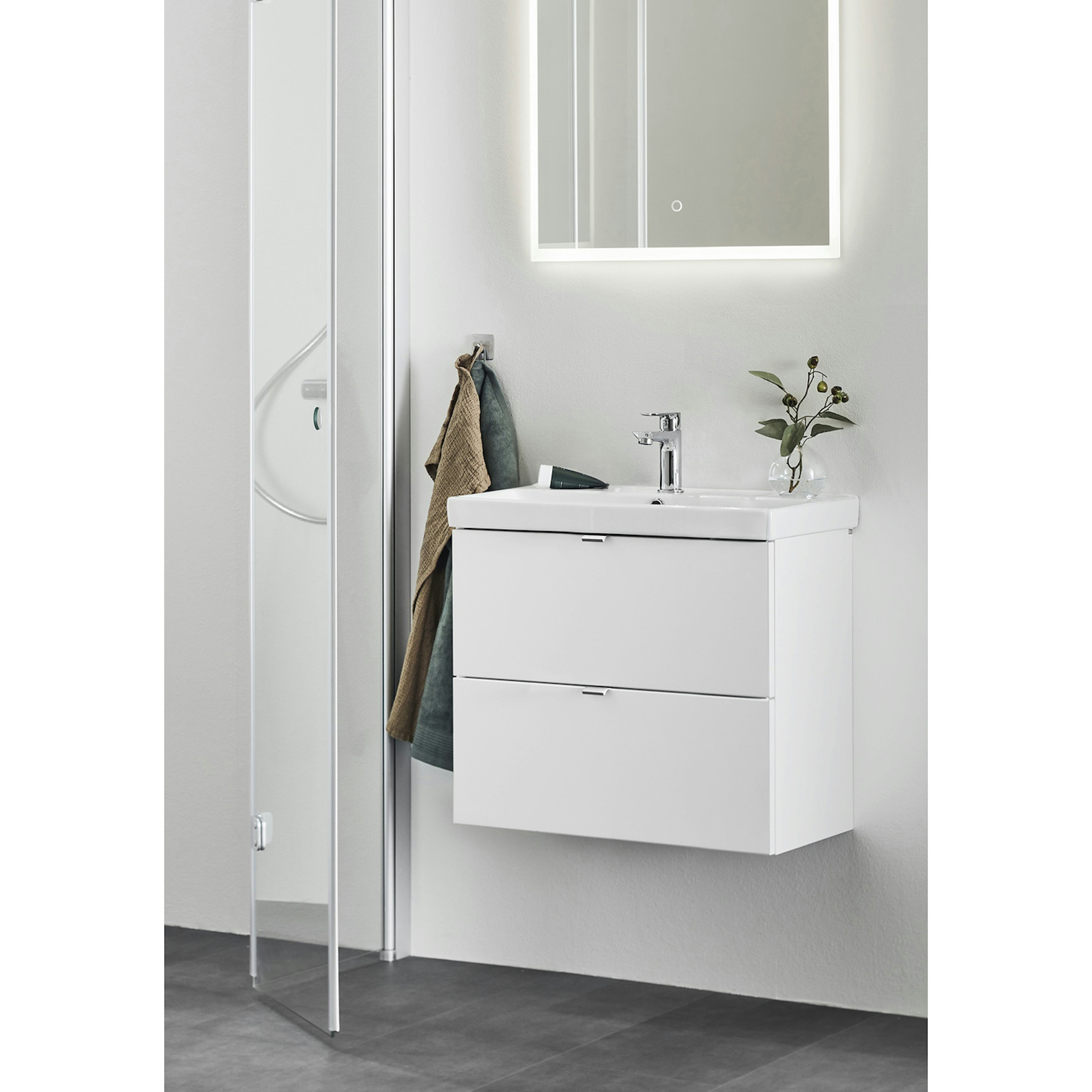 Tvättställsskåp Hafa Neat med Tvättställ och Lådor