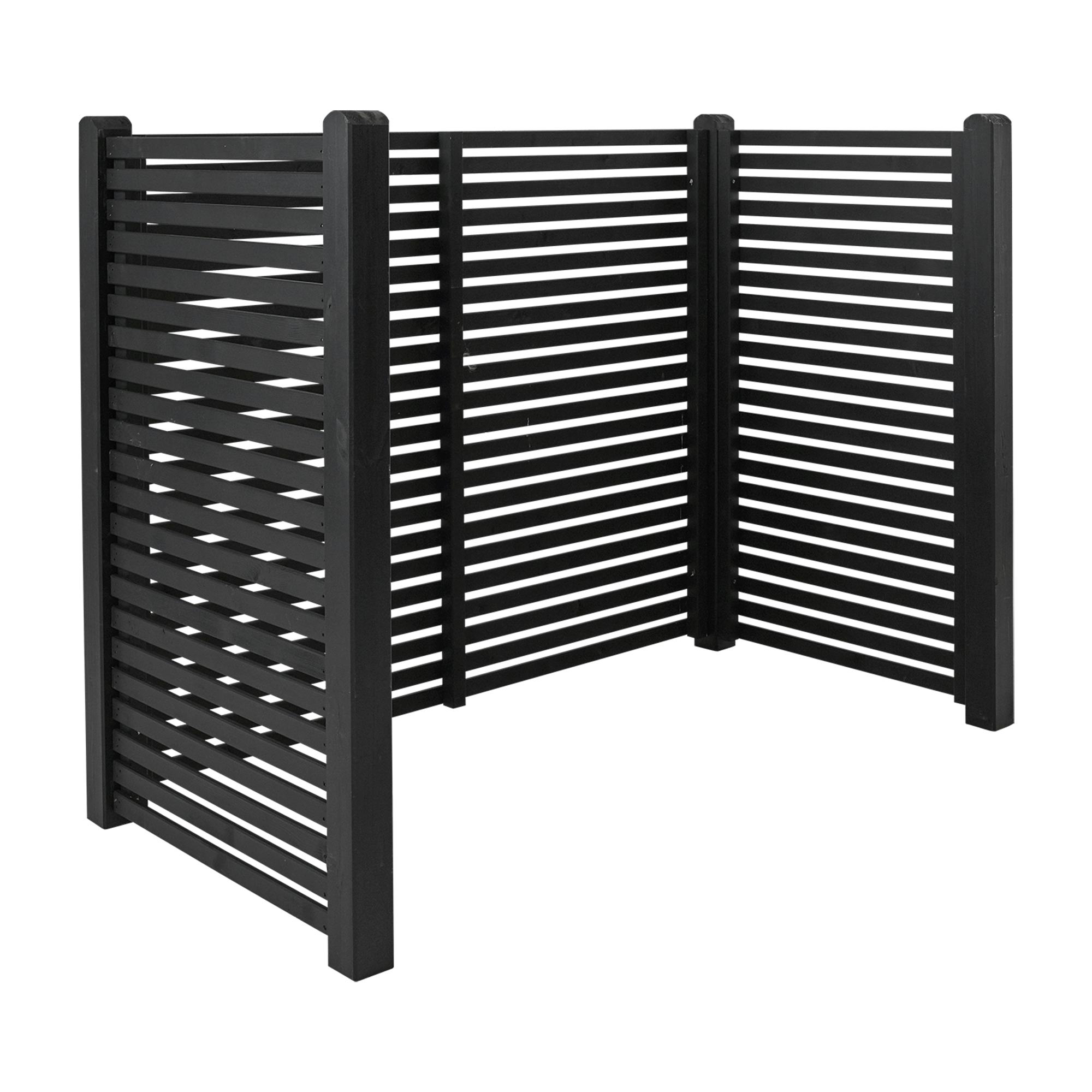 Avfallsskjul PLUS Tokyo Svart