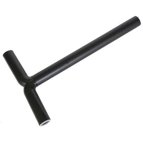 Utloppsrör Alterna Svart Dubbel