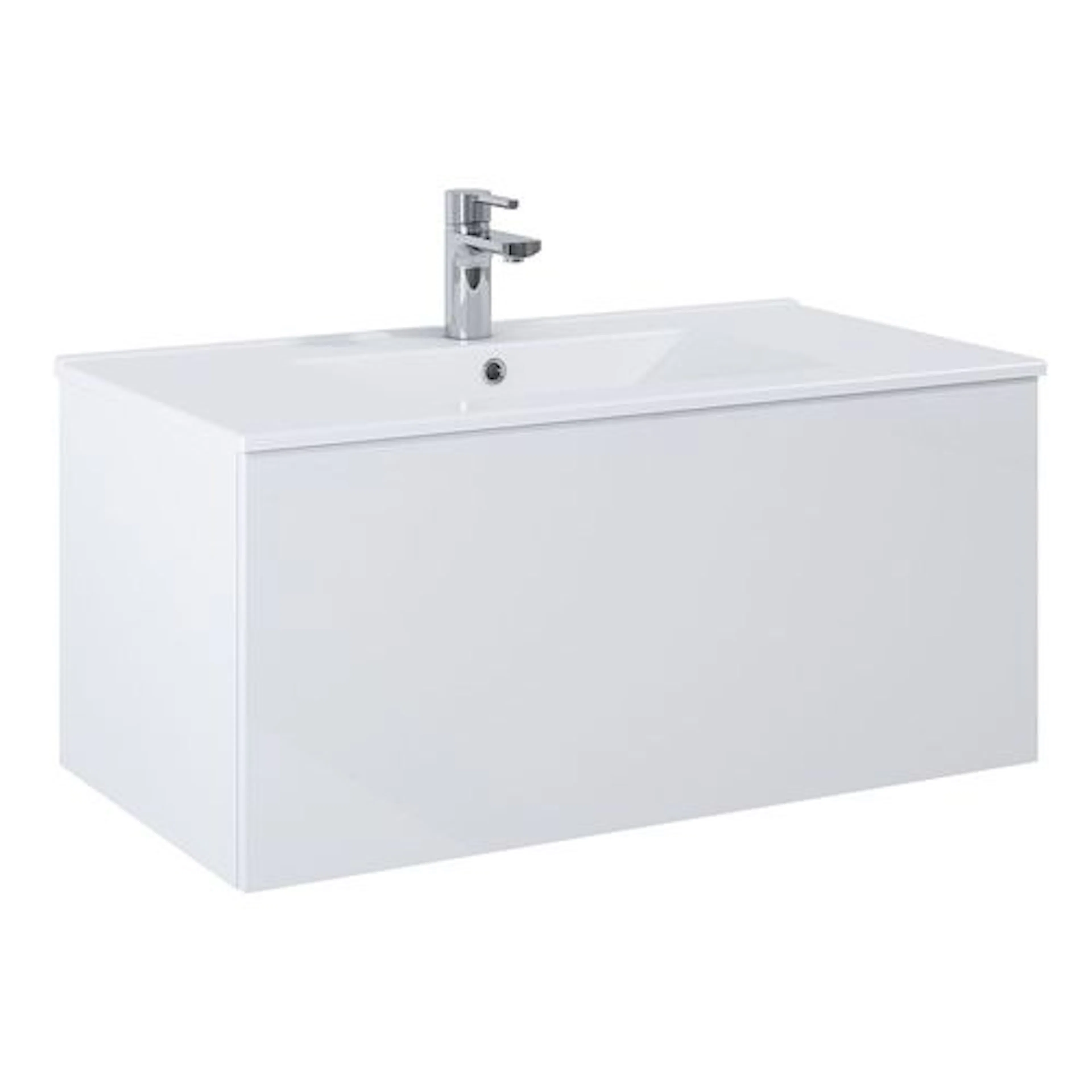 Tvättställsskåp Alterna Ella med Ariella Porslin Tvättställ