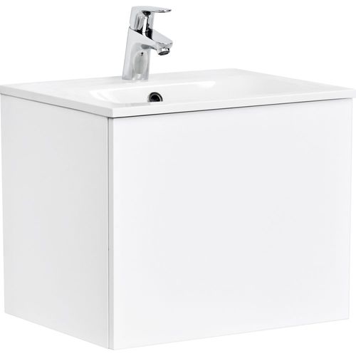 Tvättställsskåp Alterna Ella Kompakt med Ariella Mineralkomposit Tvättställ