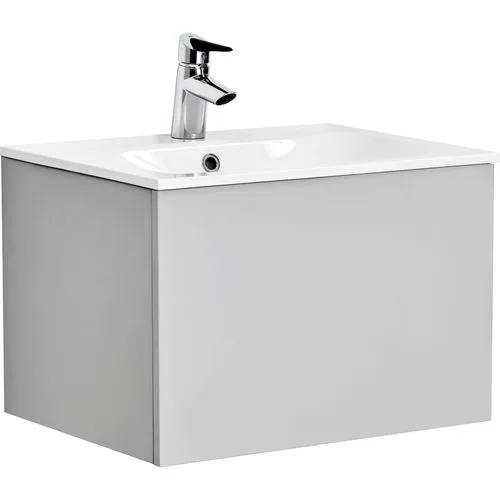 Tvättställsskåp Alterna Ella Kompakt med Ariella Mineralkomposit Tvättställ