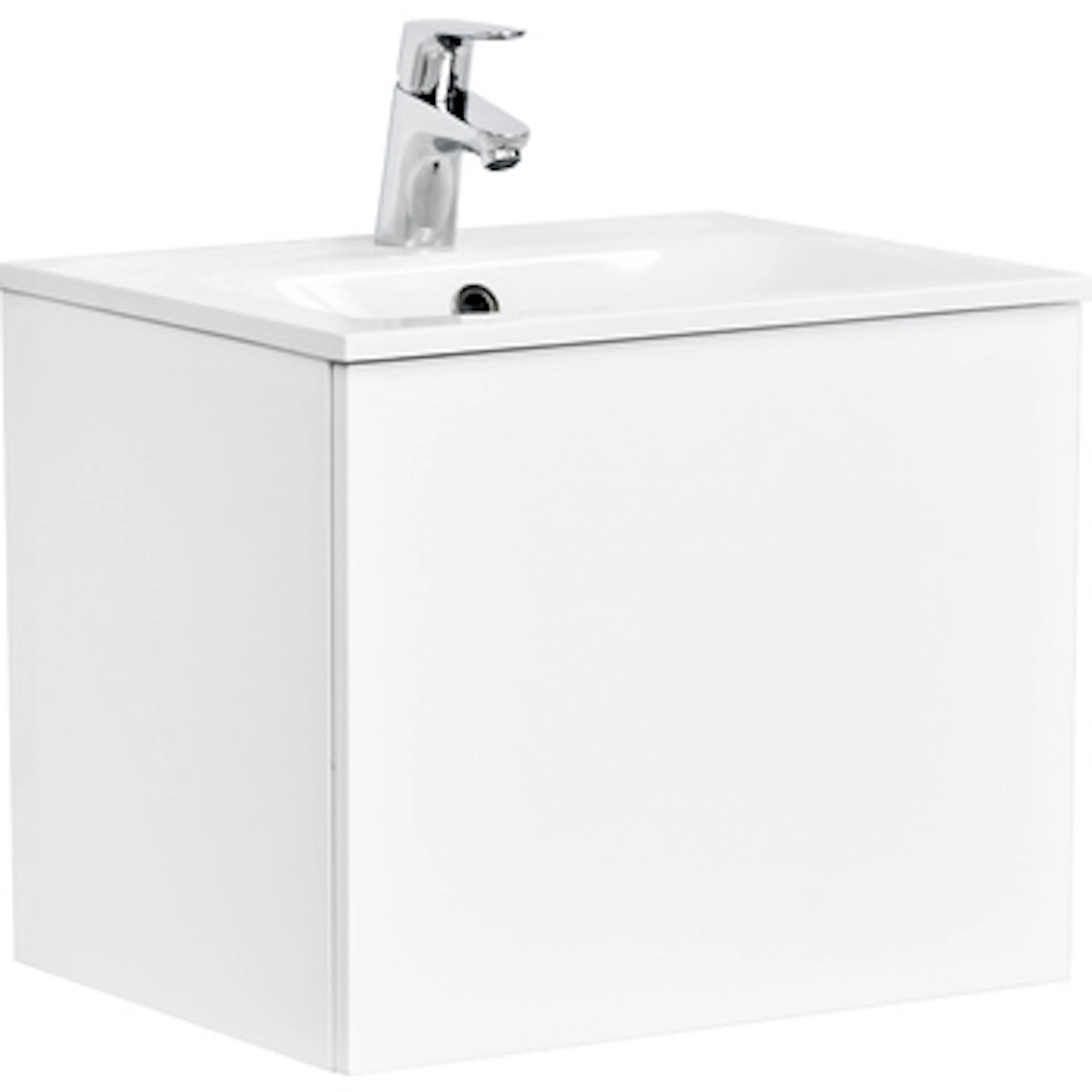 Tvättställsskåp Alterna Ella med Ariella Mineralkomposit Tvättställ