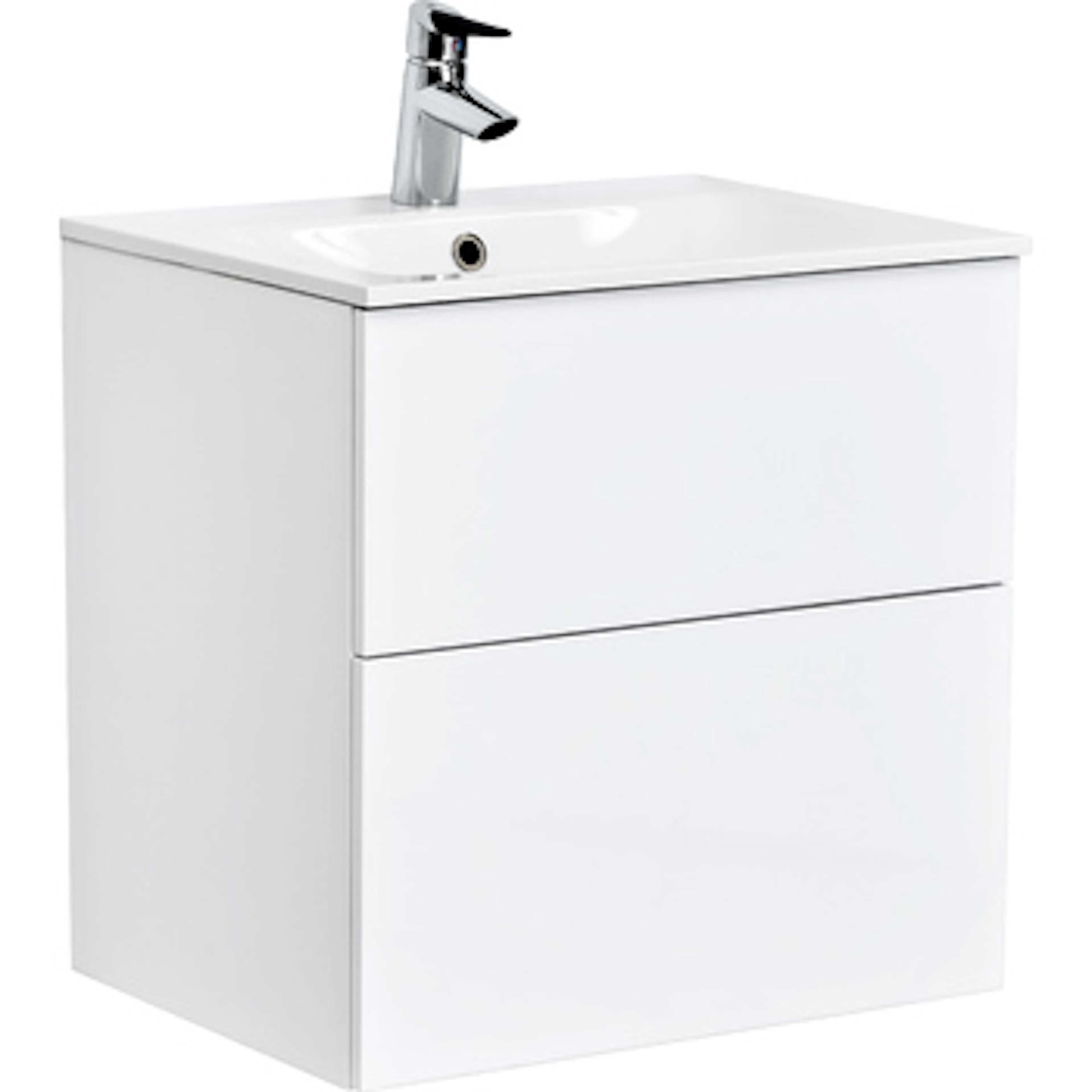 Tvättställsskåp Alterna Isella Kompakt med Ariella Mineralkomposit Tvättställ