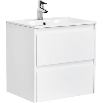 Tvättställsskåp Alterna Luxor Kompakt med Materialkomposit Tvättställ