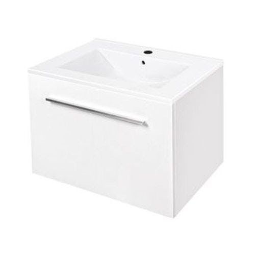 Tvättställsskåp Alterna Ella Aqua med Ariella Tvättställ