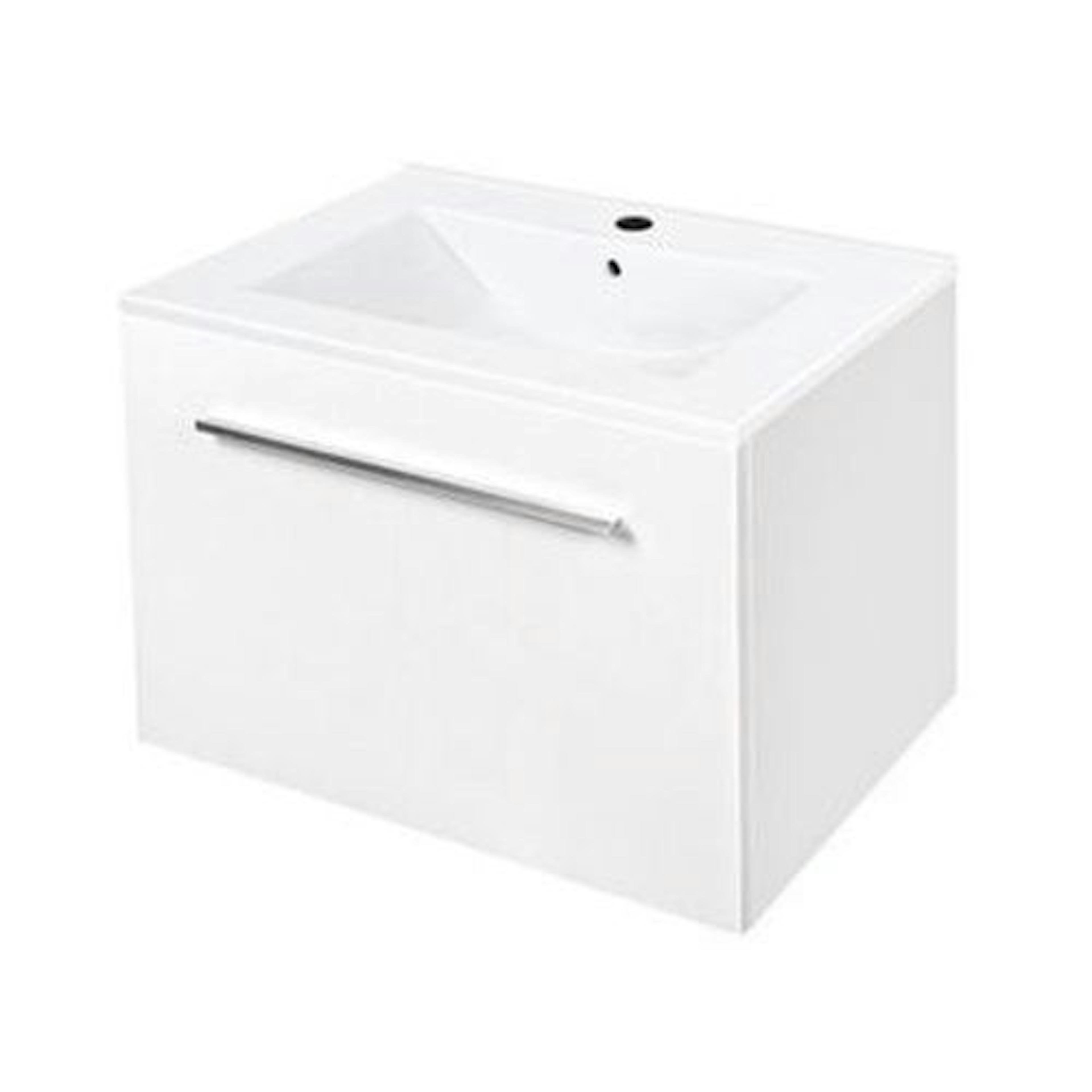 Tvättställsskåp Alterna Ella Aqua med Ariella Tvättställ