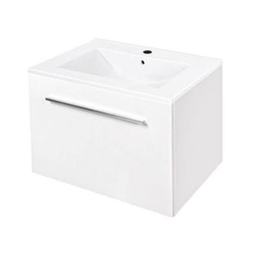 Tvättställsskåp Alterna Ella Aqua med Ariella Tvättställ