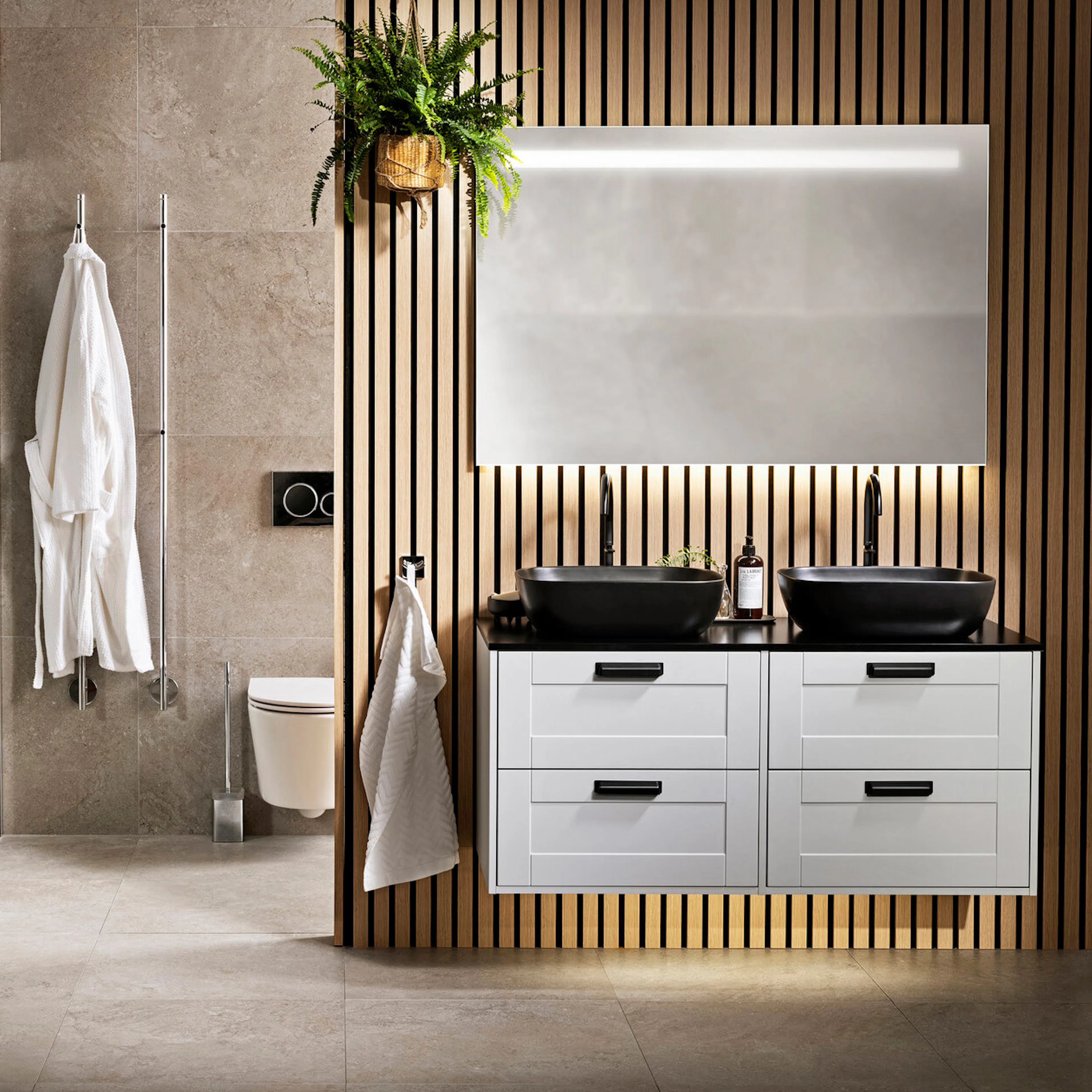 Tvättställsskåp Alterna Gabriella med Porslin Tvättställ 120