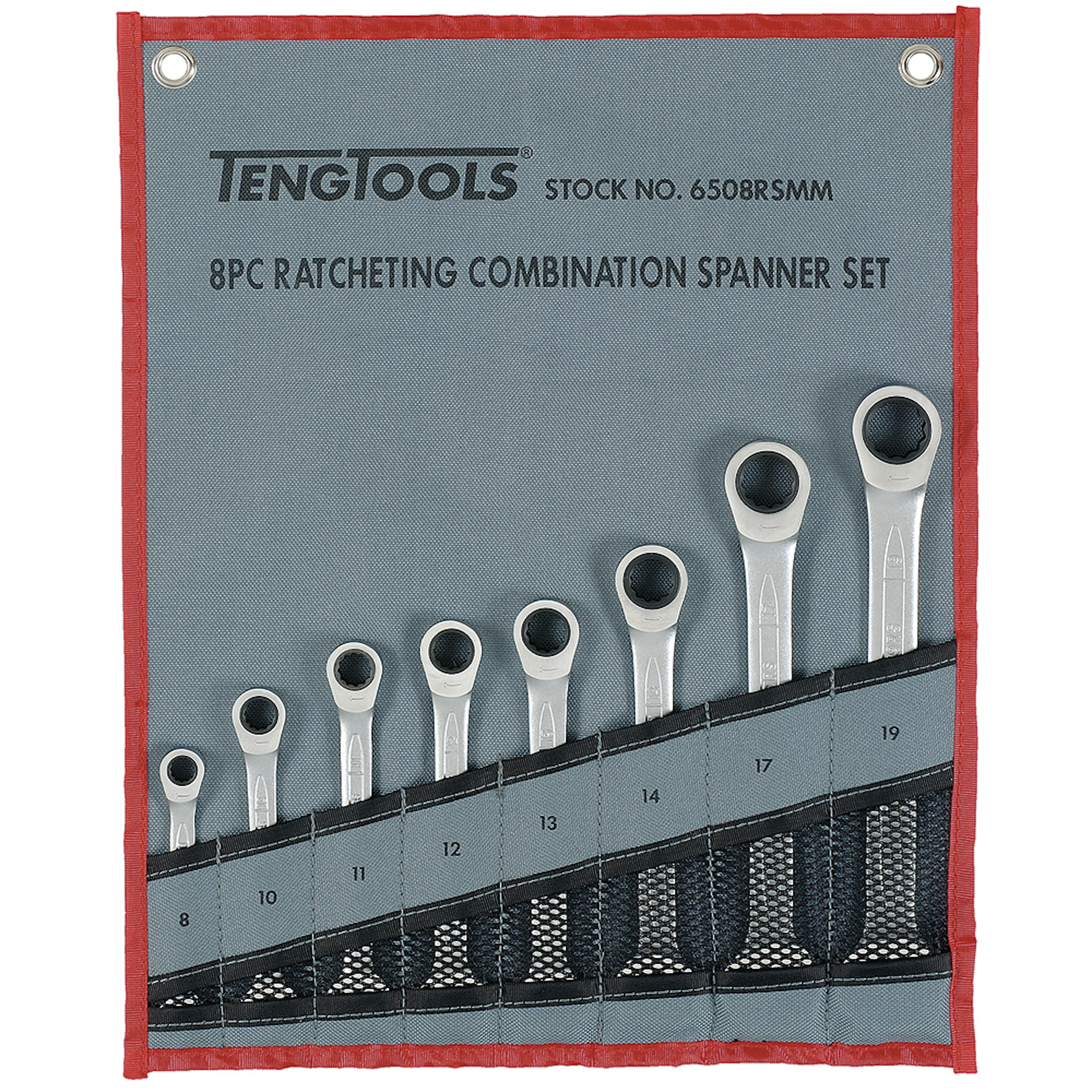 U-ringspärrnyckelsats Teng Tools 6508RSMM