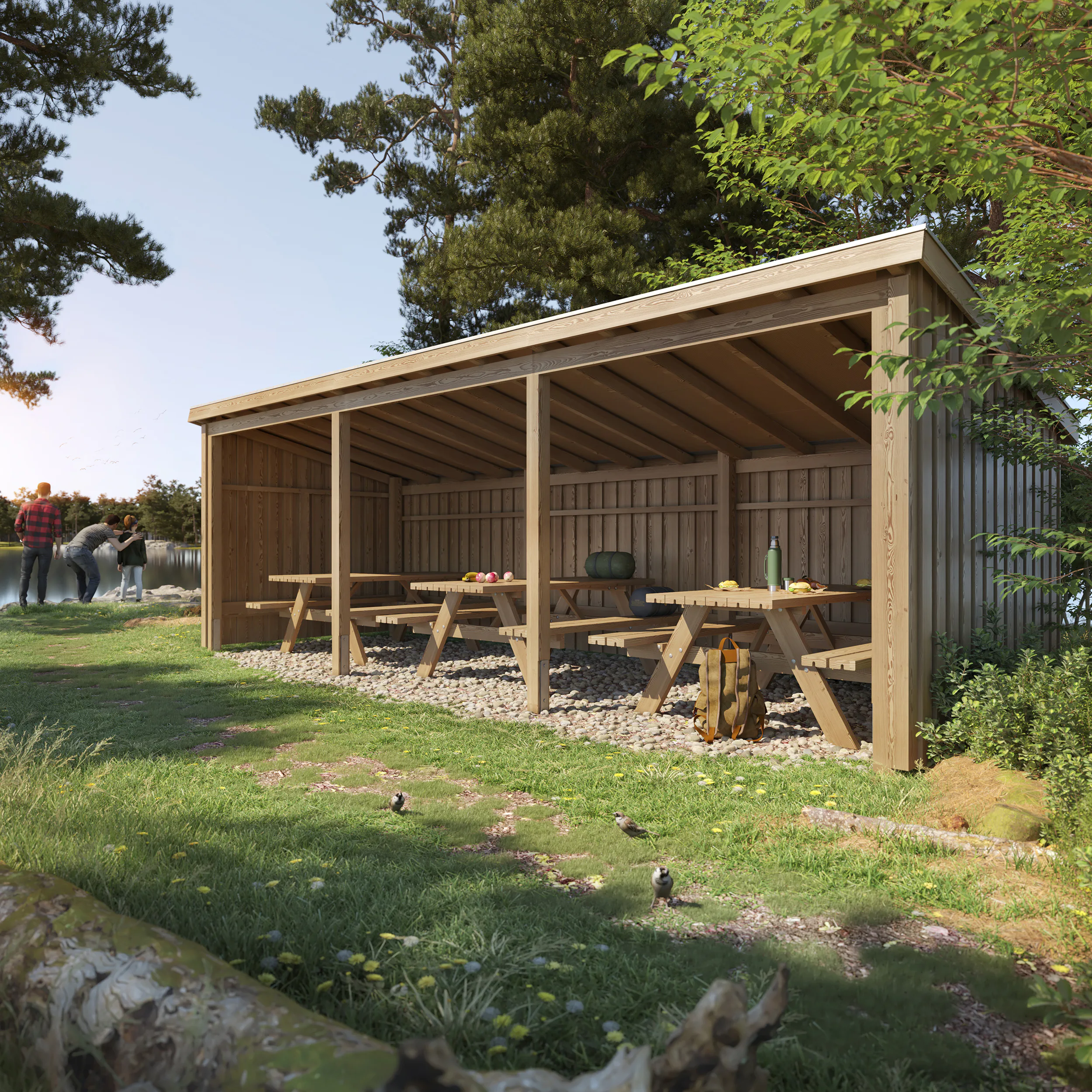 Picknickbod PLUS Nordic 14 m2