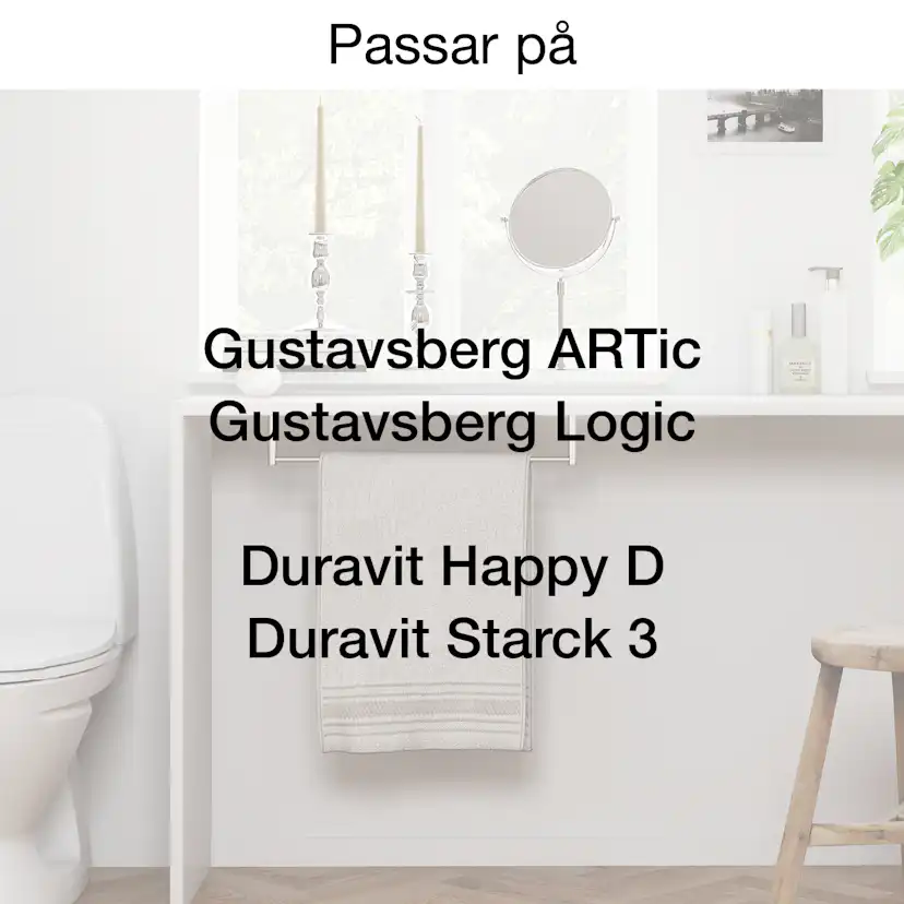 Toalettsits Pressalit Objecta D / Projecta D 172