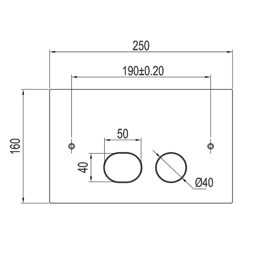 Spolknapp Scandtap Steel