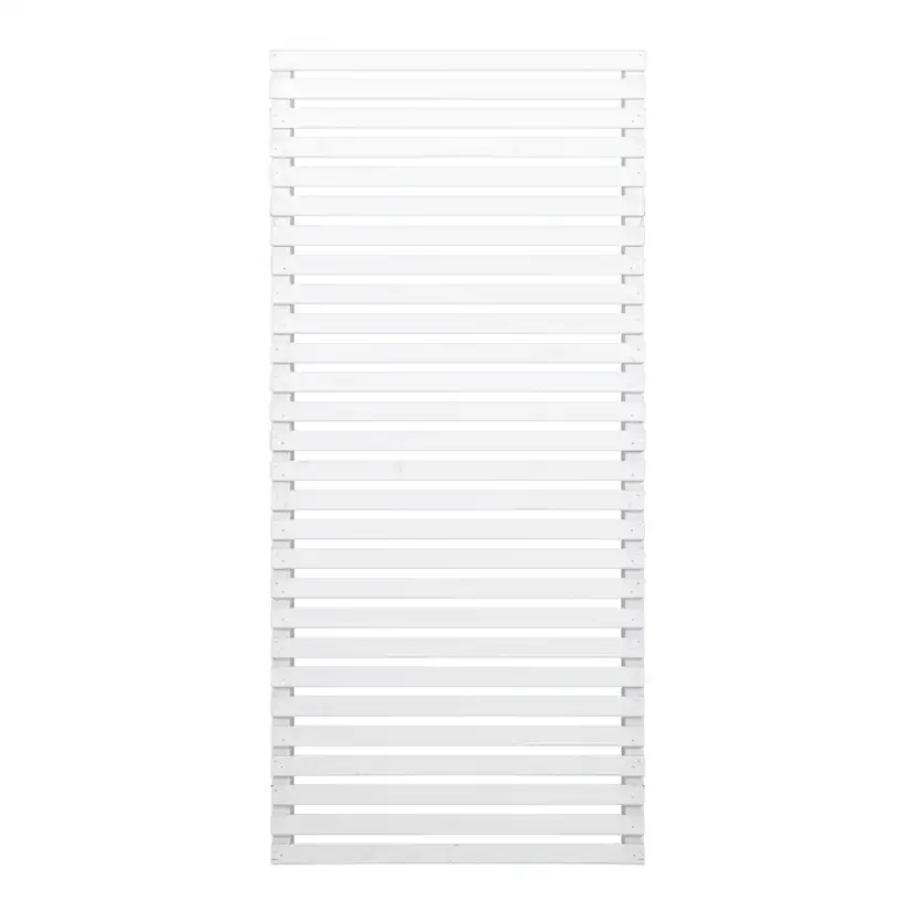 Staket PLUS Tokyo Grundmålad Vit 83×180 cm