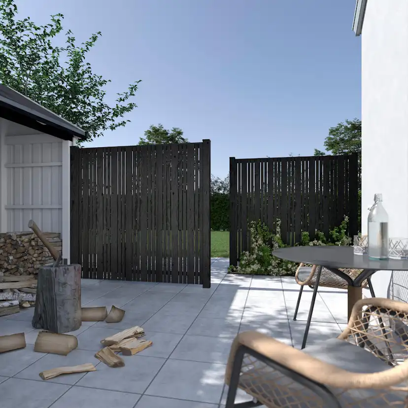 Staket PLUS Tangent 180x180 cm