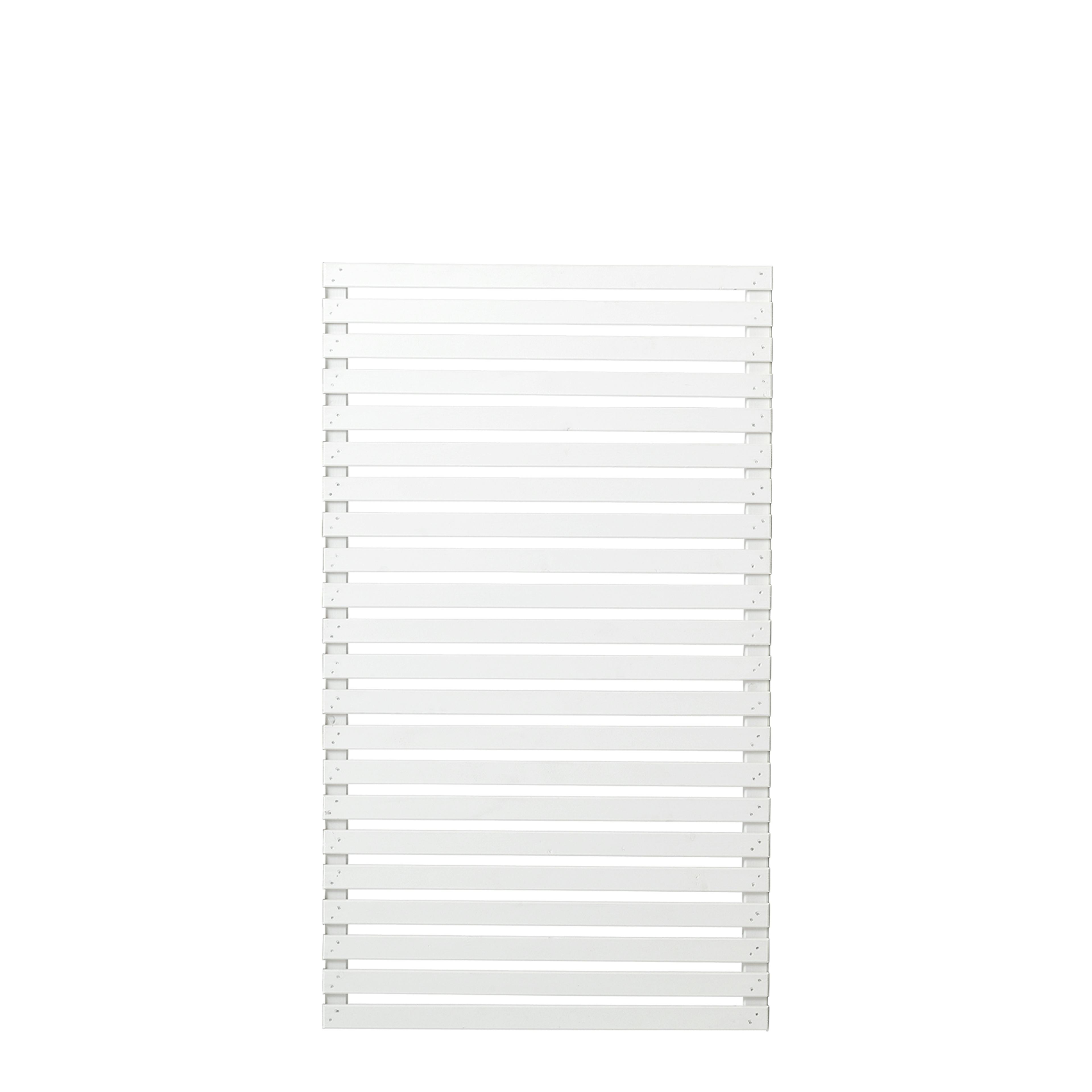 Staket PLUS Tokyo Grundmålad Vit 83×140 cm