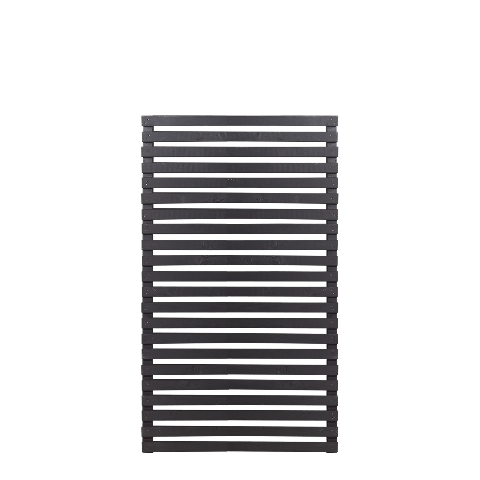 Staket PLUS Tokyo Grundmålad Svart 83×140 cm