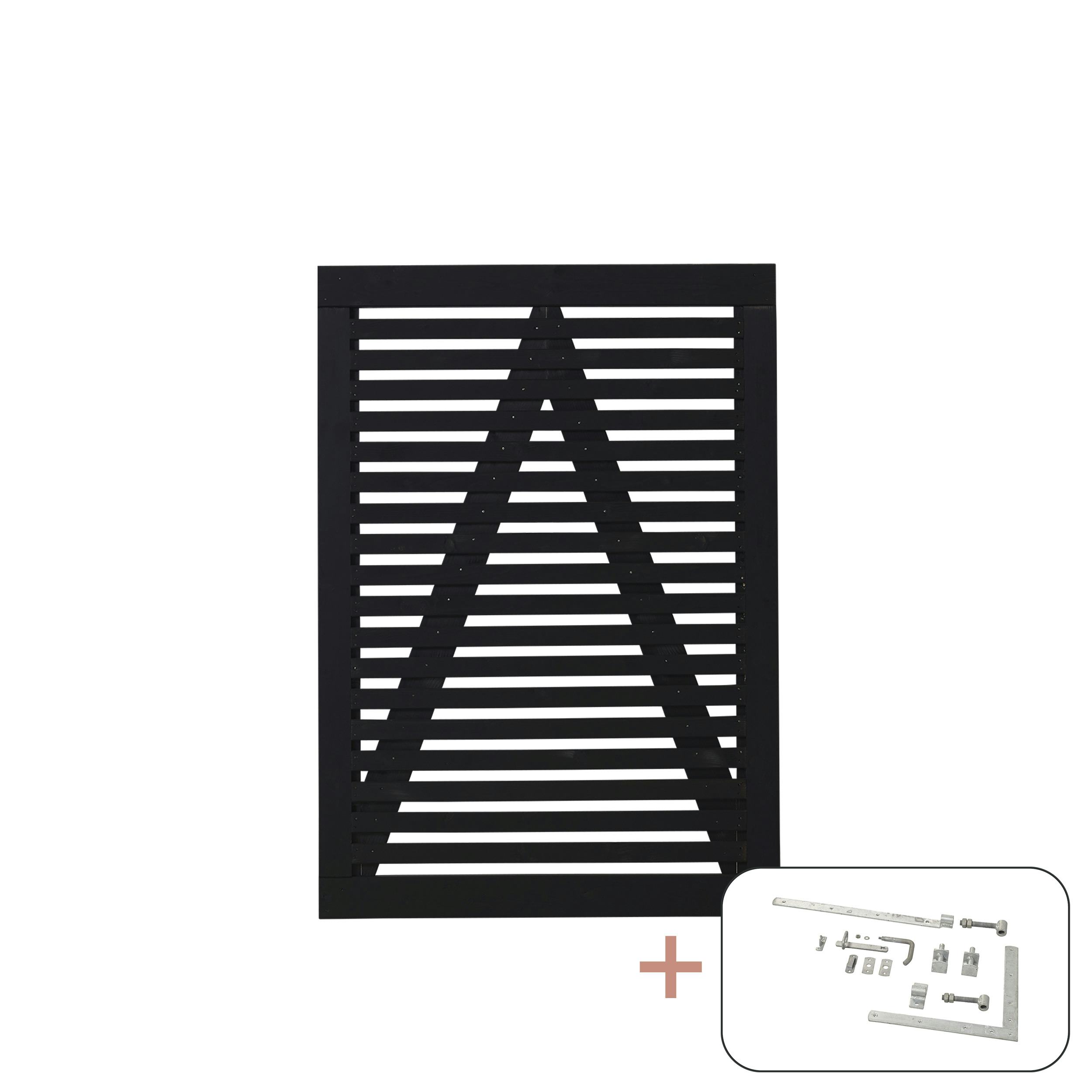 Enkelgrind PLUS Toyko inkl. Beslag