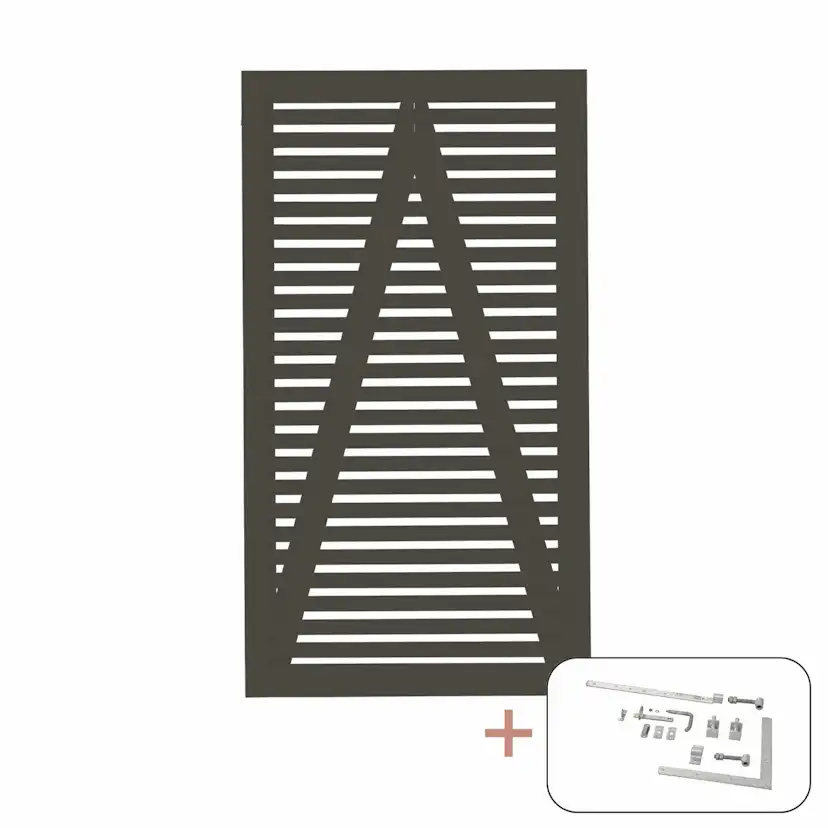 Enkelgrind PLUS Toyko inkl. Beslag