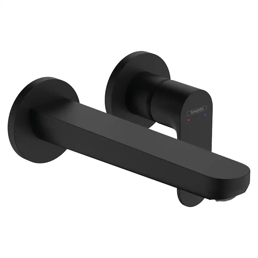 Tvättställsblandare Hansgrohe Rebris S 1-grepps för Inbyggnad i Vägg med 20 cm Pip