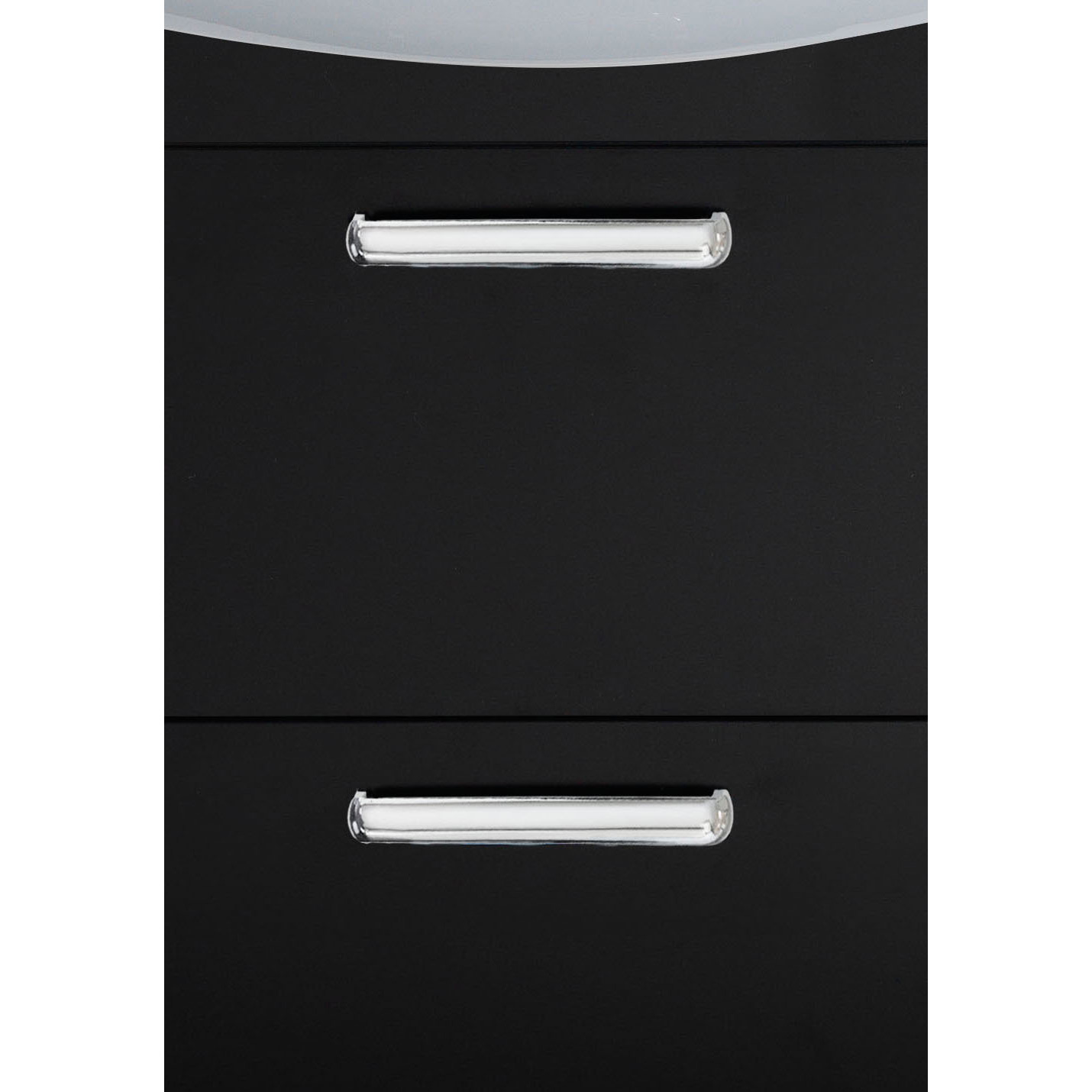 Tvättställsskåp Hafa Life med Tvättställ Svart Matt