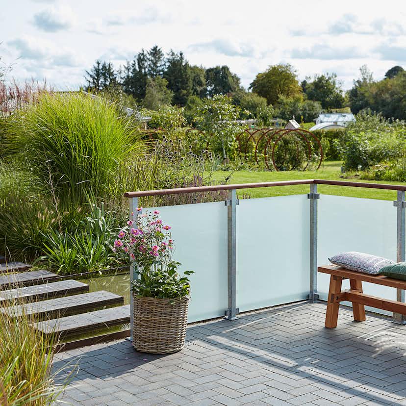 Glasstaket PLUS 90x91 Frostat