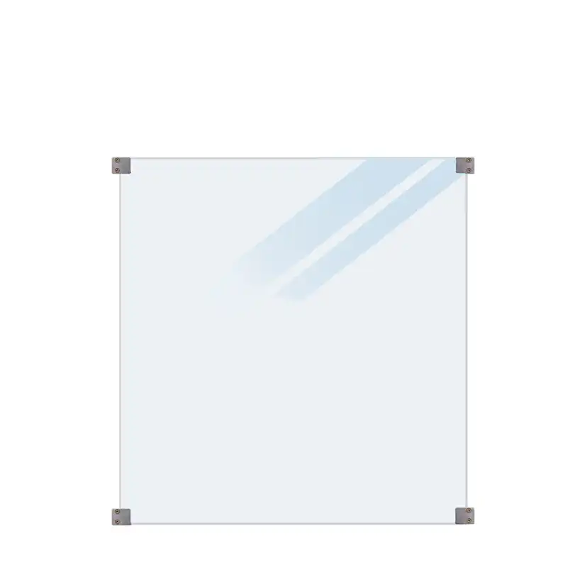 Glasstaket PLUS Frostat 90x91 Runda Beslag