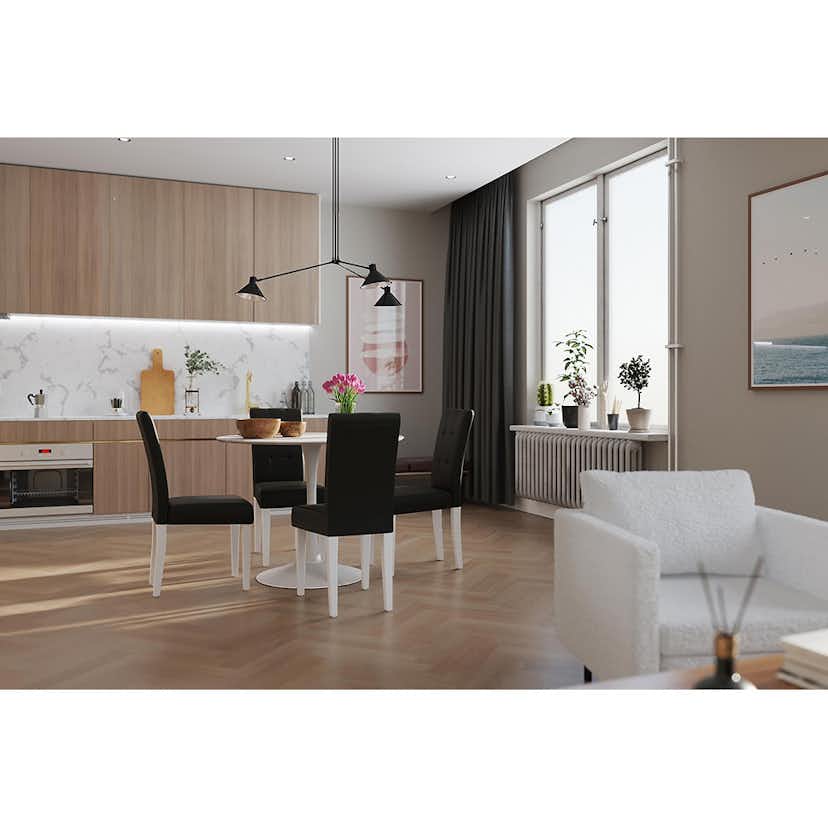 Matgrupp Scandinavian Choice Caitly med 4 Viktor Stolar