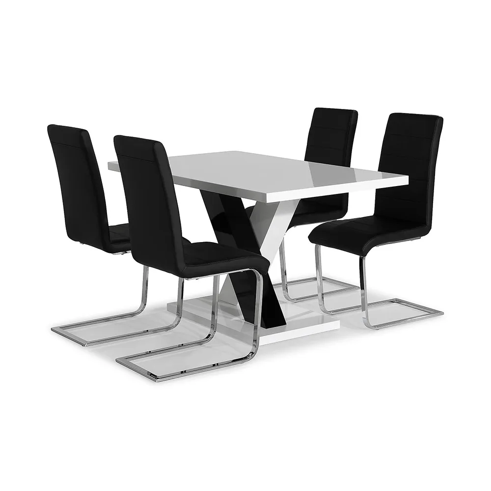 Matgrupp Scandinavian Choice Cesi med 4 Cibus Stolar