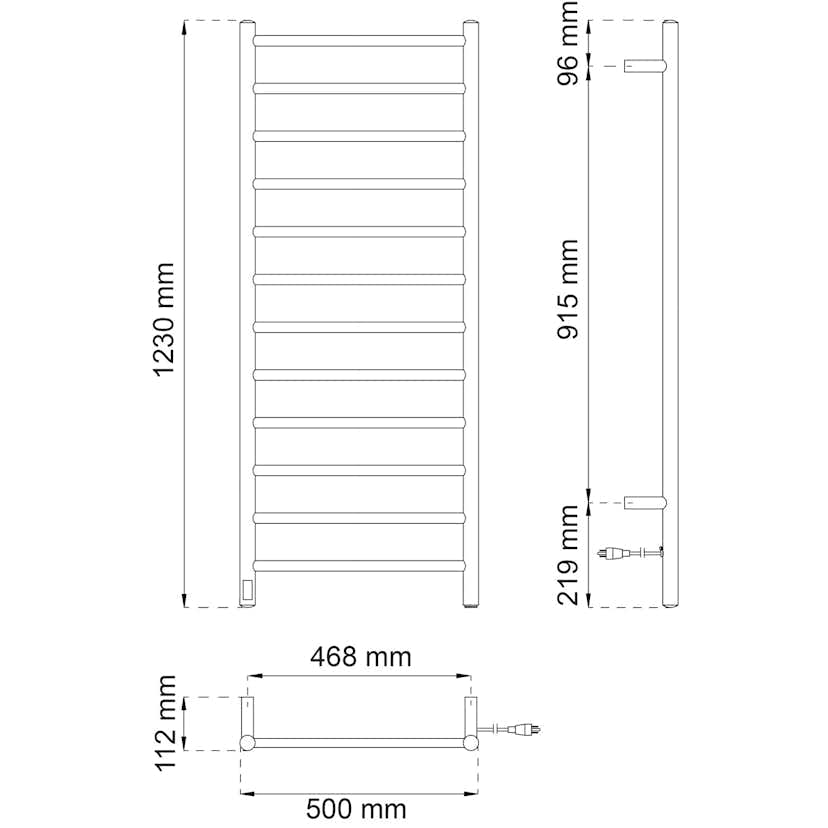 Handdukstork Habo Fern 12