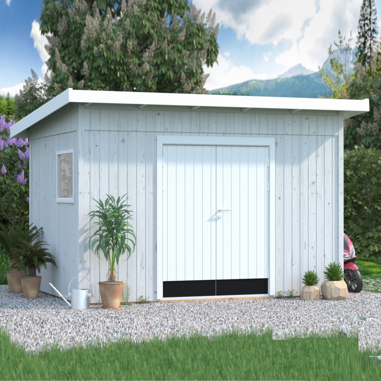 Förråd Palmako Stig 8,4 m2 (inv. 8,2 m2)